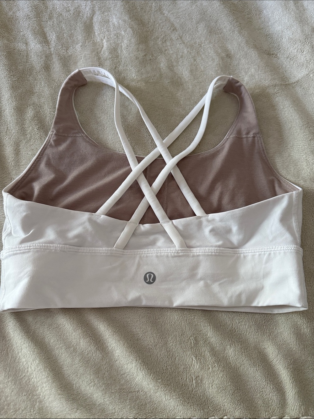 lululemon Energy Bra 8 White